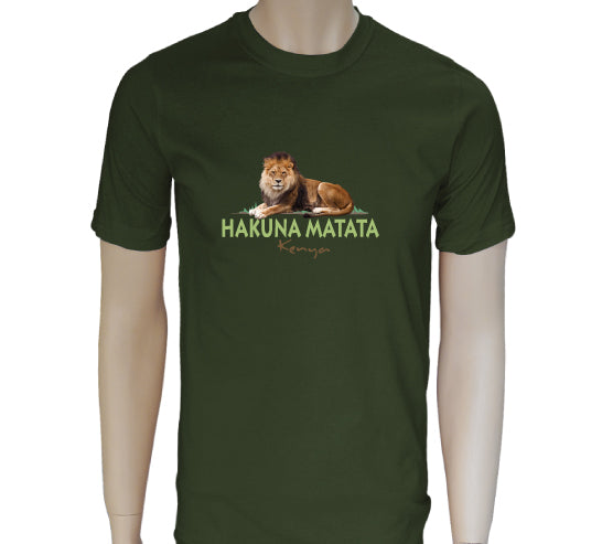 Hakuna matata Lion Print