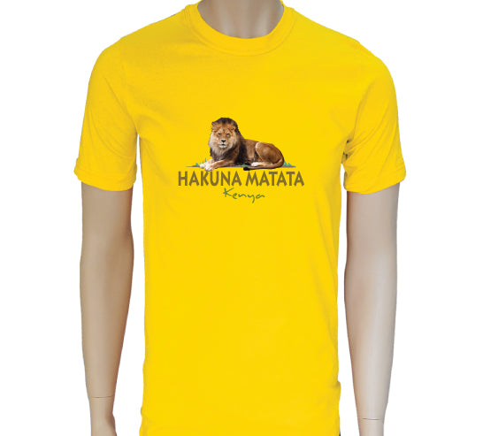 Hakuna matata Lion Print