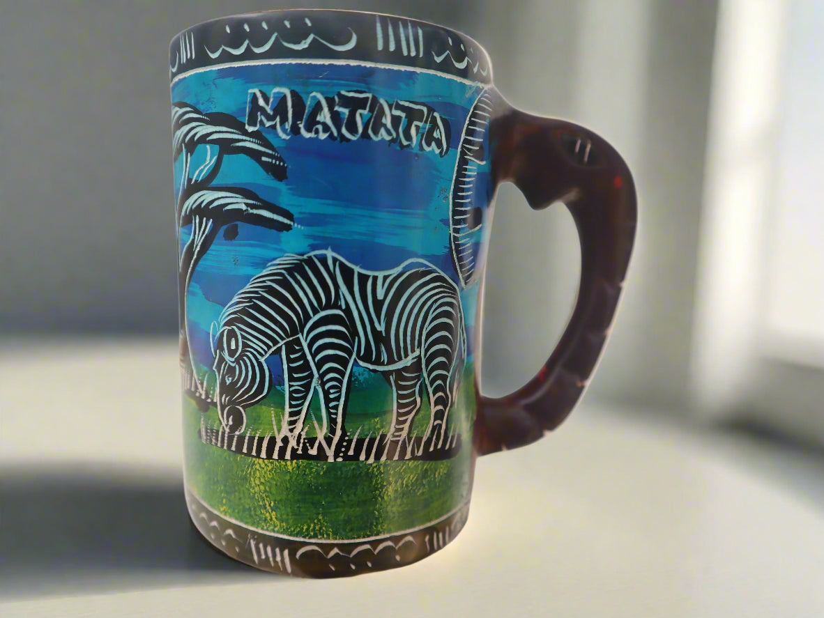 Safari Soapstone Mugs
