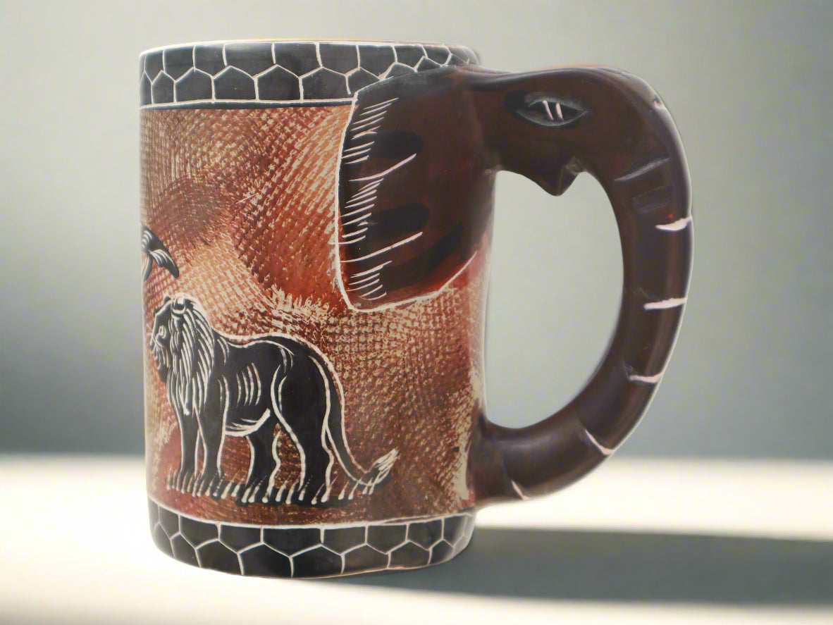Safari Soapstone Mugs
