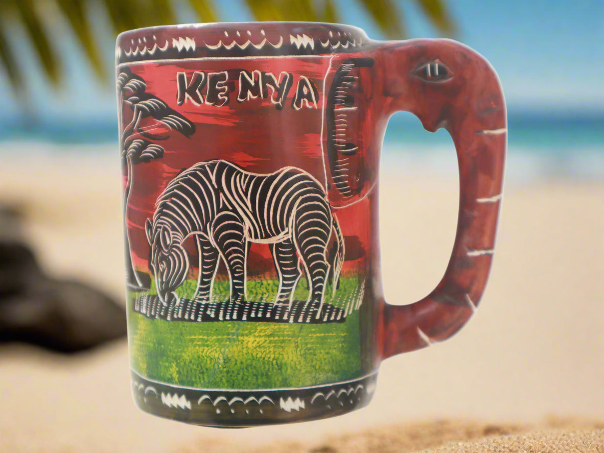 Safari Soapstone Mugs