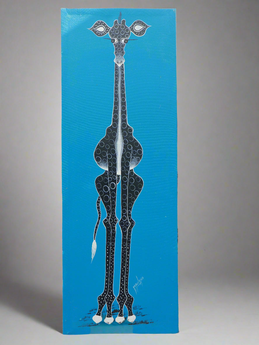 Girraffe Tinga Tinga painting