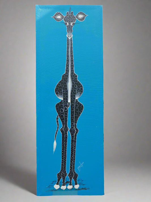 Girraffe Tinga Tinga painting