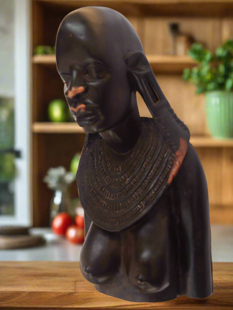 Mbao Bust Carving