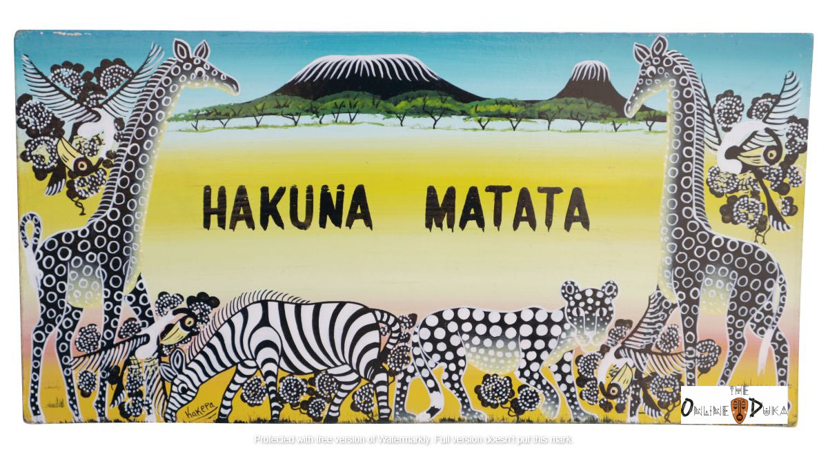 Hakuna Matata Name plates