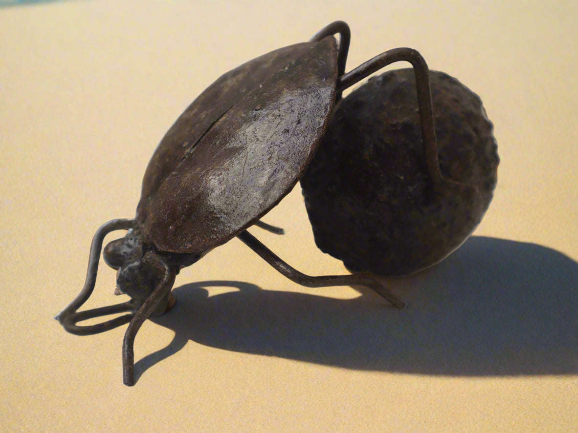 The Dung Beetle Sculpture