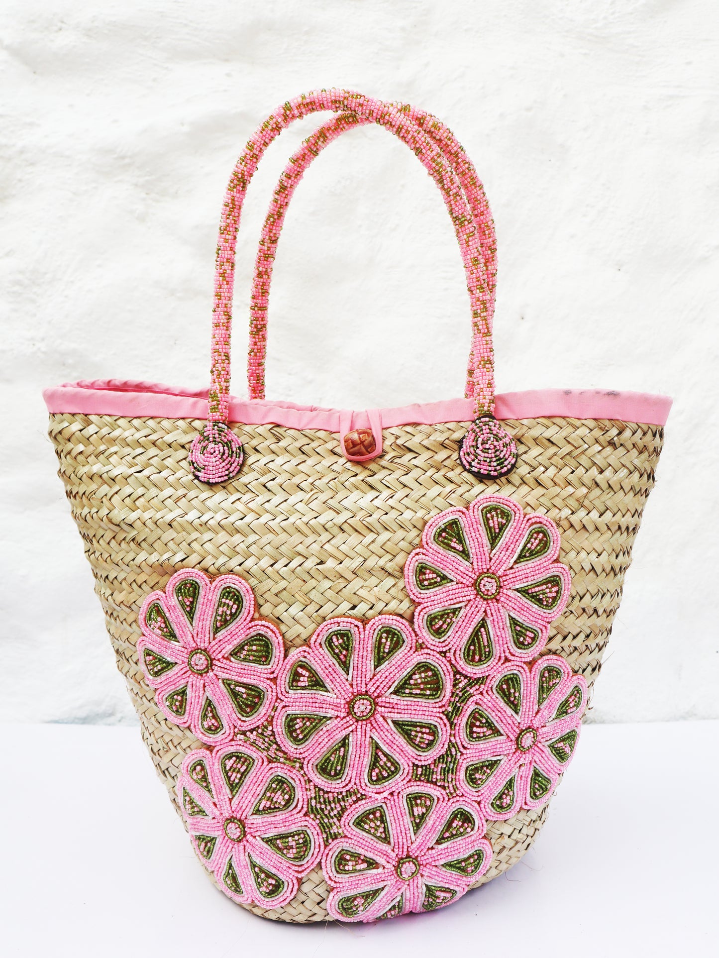 Soko Raffia Shopping Bag