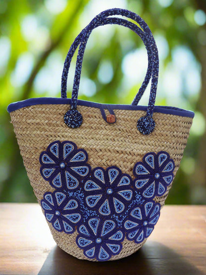 Soko Raffia Shopping Bag