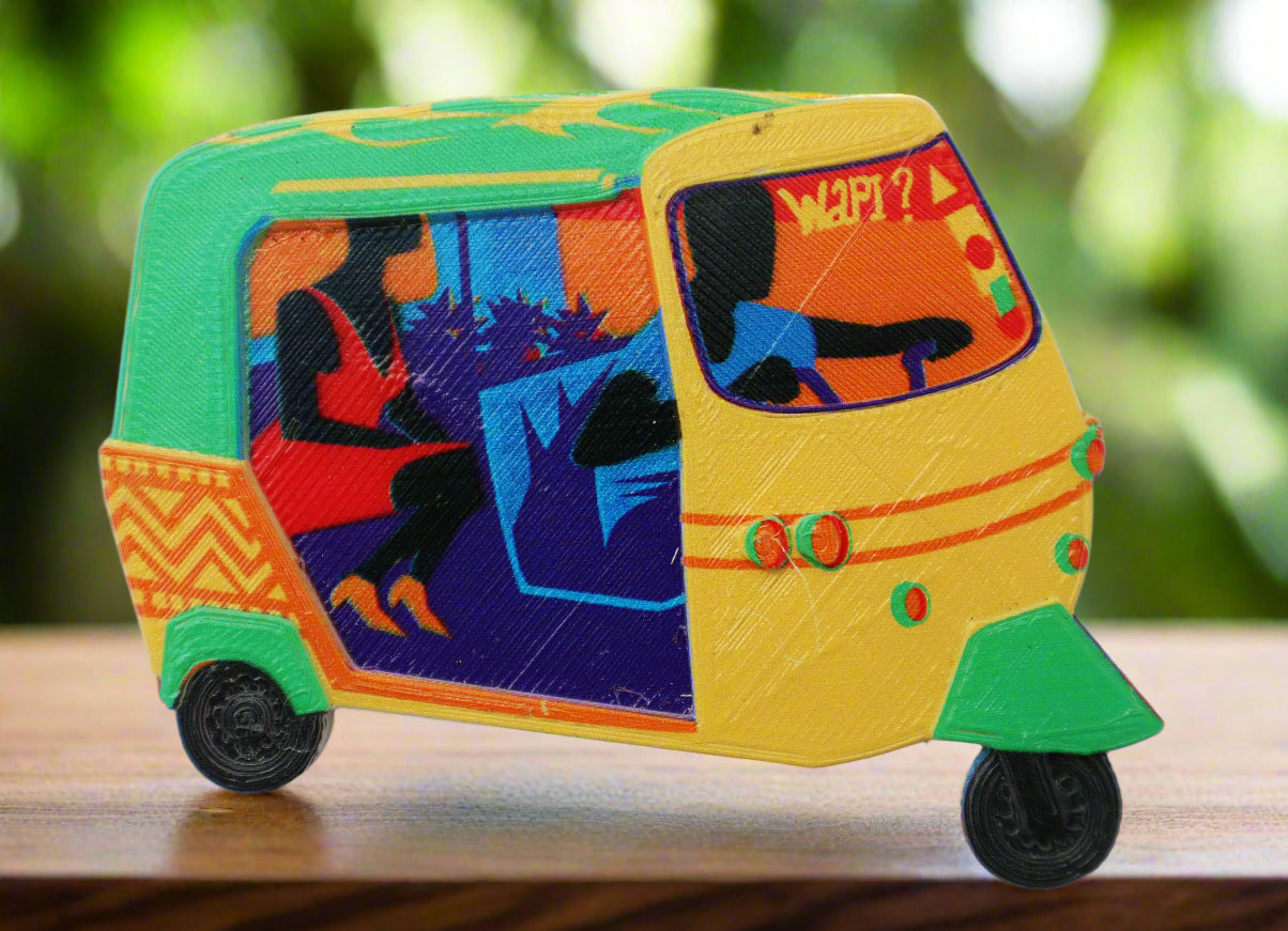 Tuktuk Refrigerator Magnets