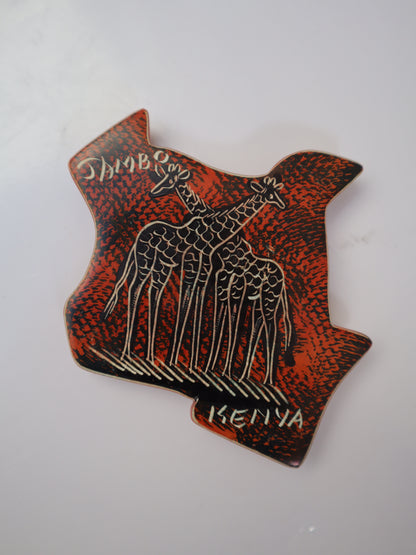 Jambo Kenya Fridge Magnet