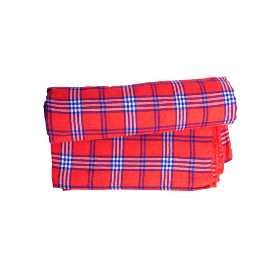 Maasai Shuka without inlaid soft blanket