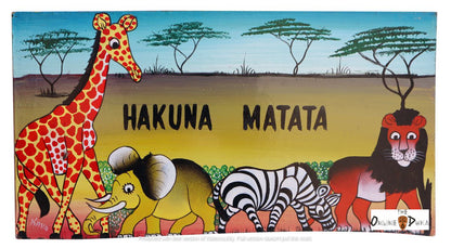 Hakuna Matata Name plates