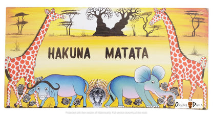 Hakuna Matata Name plates